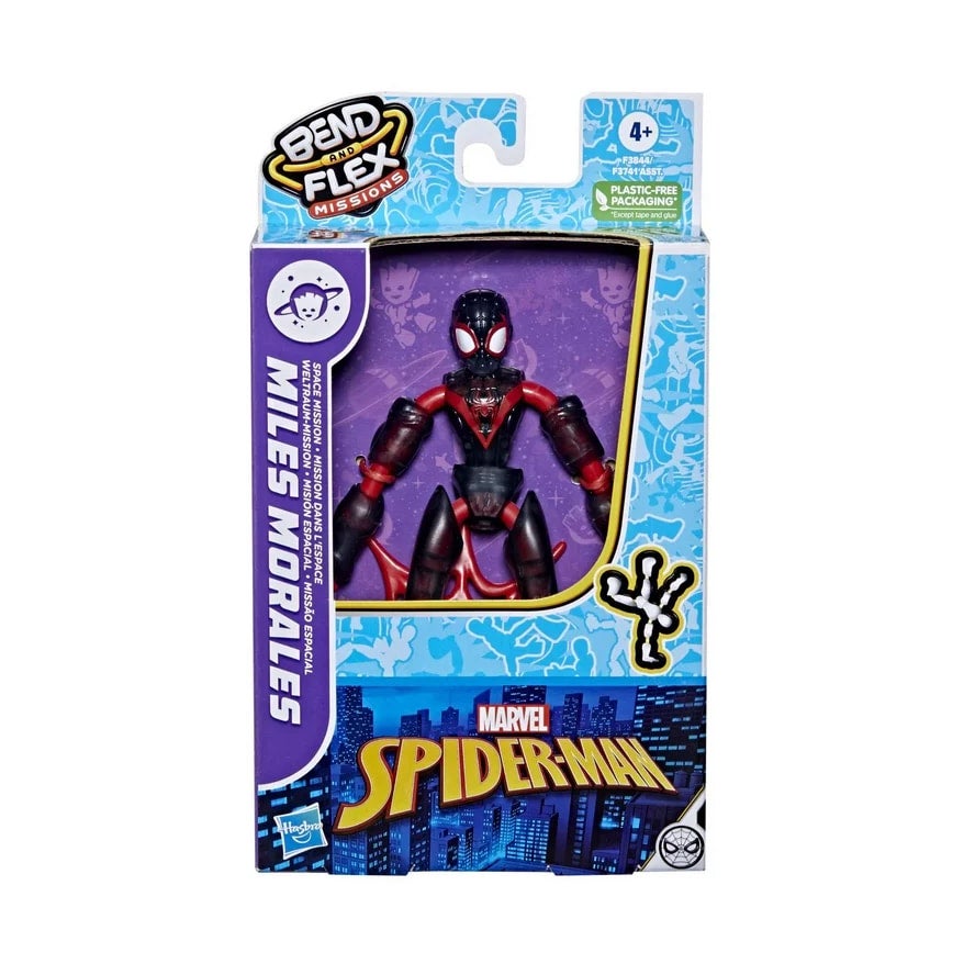 Marvel Spider-Man Bend and Flex Missions Miles Morales Space Mission ...